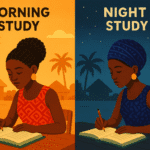 Morning Study vs Night Study