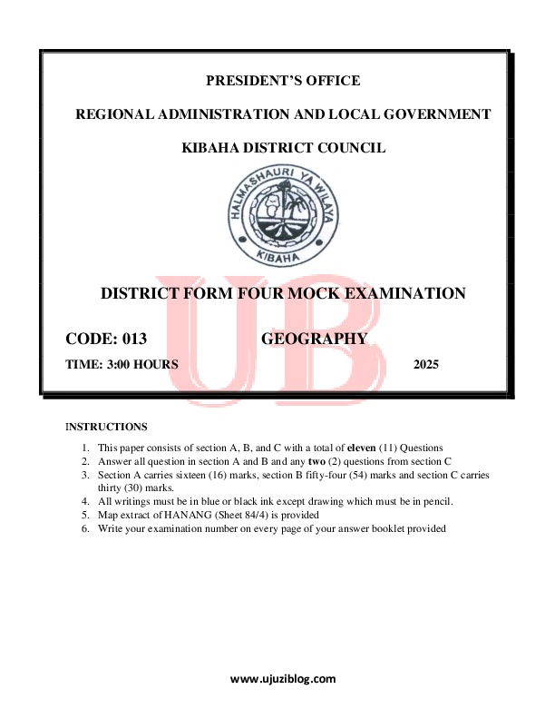 GEOGRAPHY F4  MOCK -2025.pdf