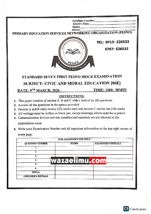 CIVIC & MORAL EDUCATION - WazaElimu.com.pdf