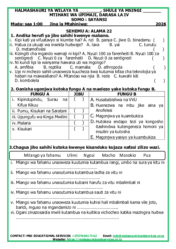 MTIHANI SAYANSI  IV 2026.pdf