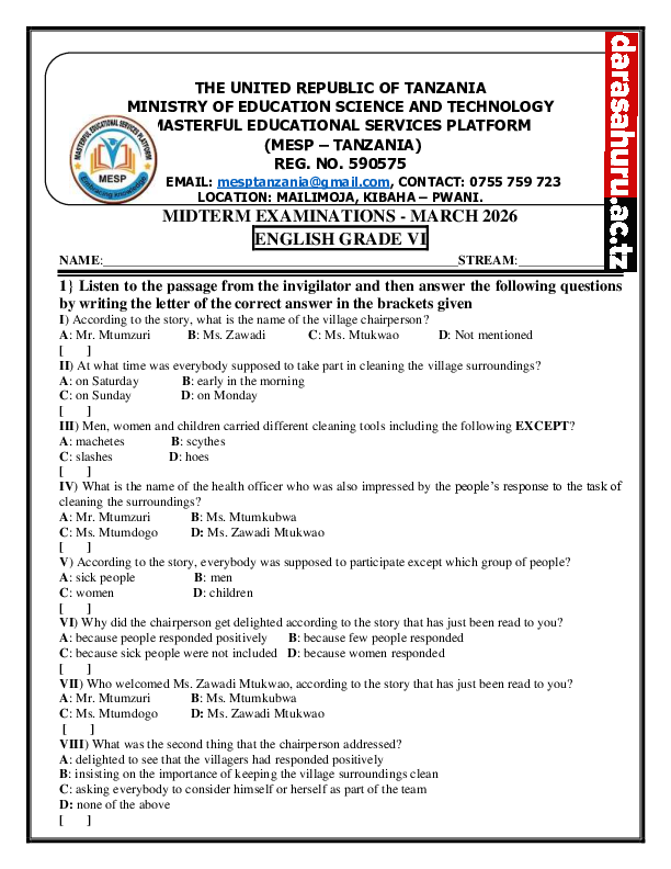 ENGLISH LANGUAGE GRADE VI  .pdf
